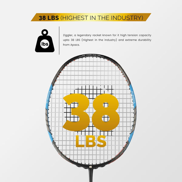 Apacs Z-Ziggler Power Badminton Racket – Chris Sports