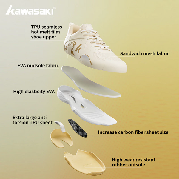 Kawasaki K1B31-B3322-1 Badminton Shoes | Chris Sports – Chris Sports