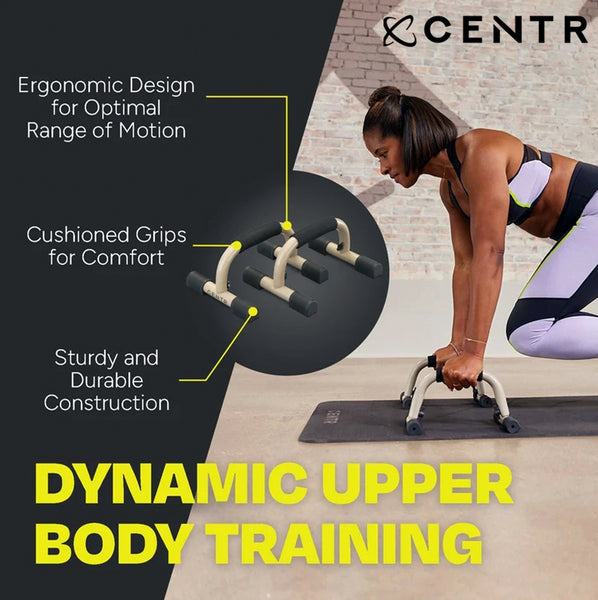 Centr Push Up Handles Durable Construction for Intense Training
