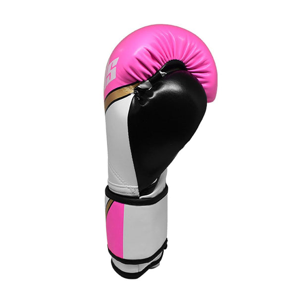 Bulls Professional Classic Boxing Gloves Pink/White Chris Sports