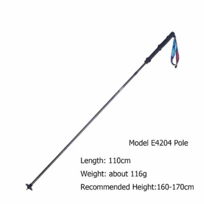 Aonijie E4204 Ultra-Light Folding Trekking Poles – 2pcs Full Carbon Fiber for Walking & Hiking