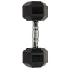 Hex Dumbbells with Rubber Ends  (5lb, 10lb, 15lb, 20lb)