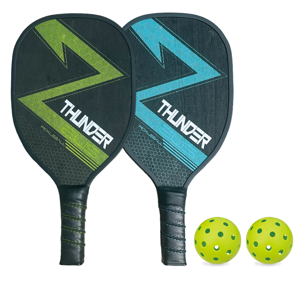 ThunderZeus - Pickleball Wooden Paddles Set