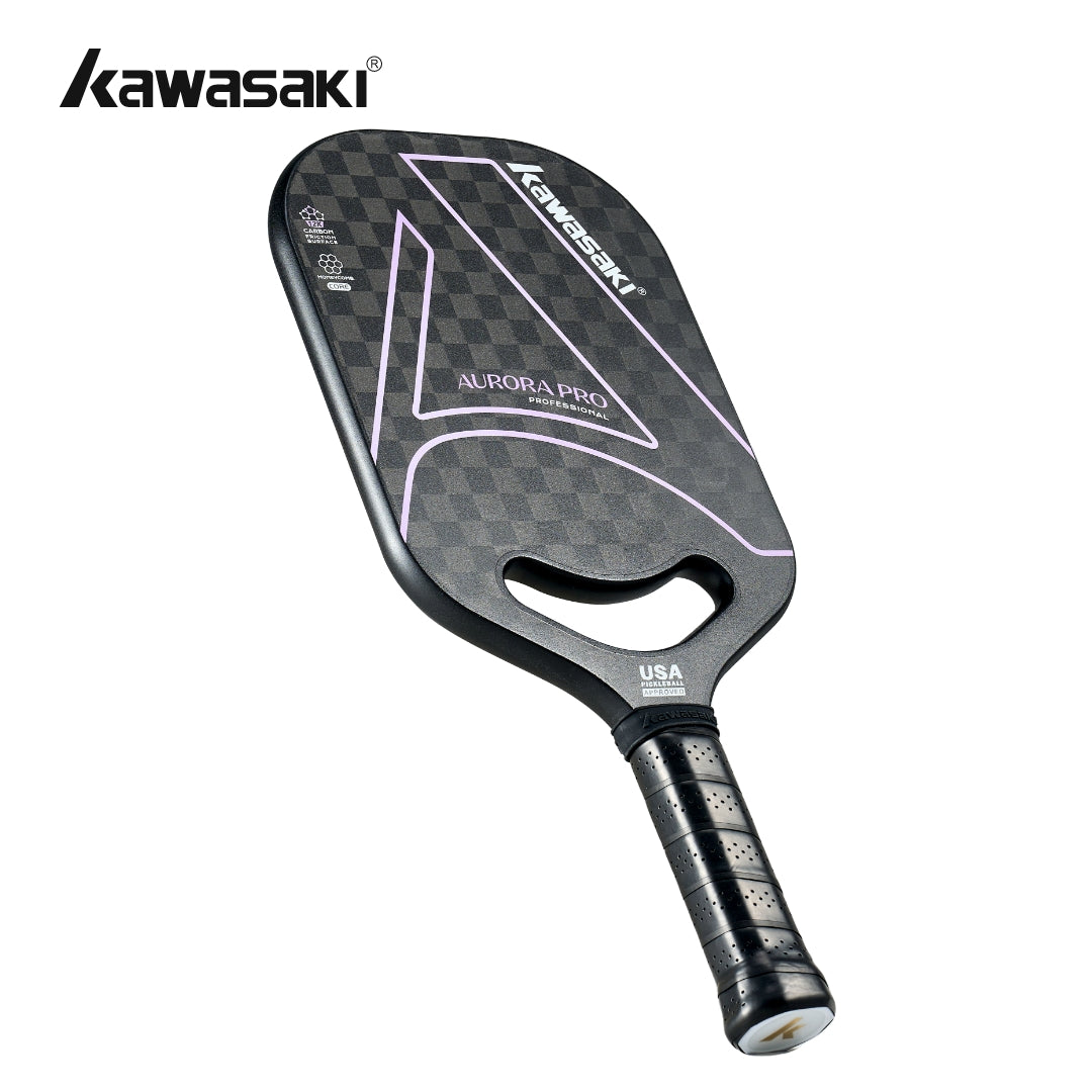 Kawasaki Aurora Pro Pickleball Paddle – Carbon Fiber 12K – Chris