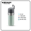 Stanley Go Bottle 9.5 oz | Tumbler Hot and Cold, Stainless Steel Bottle Tumble Leakproof Indoor Outdoor Sports