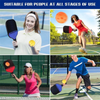 Pickleball Paddle -  Lightweight Fiberglass Surface with Polymer Honeycomb Core