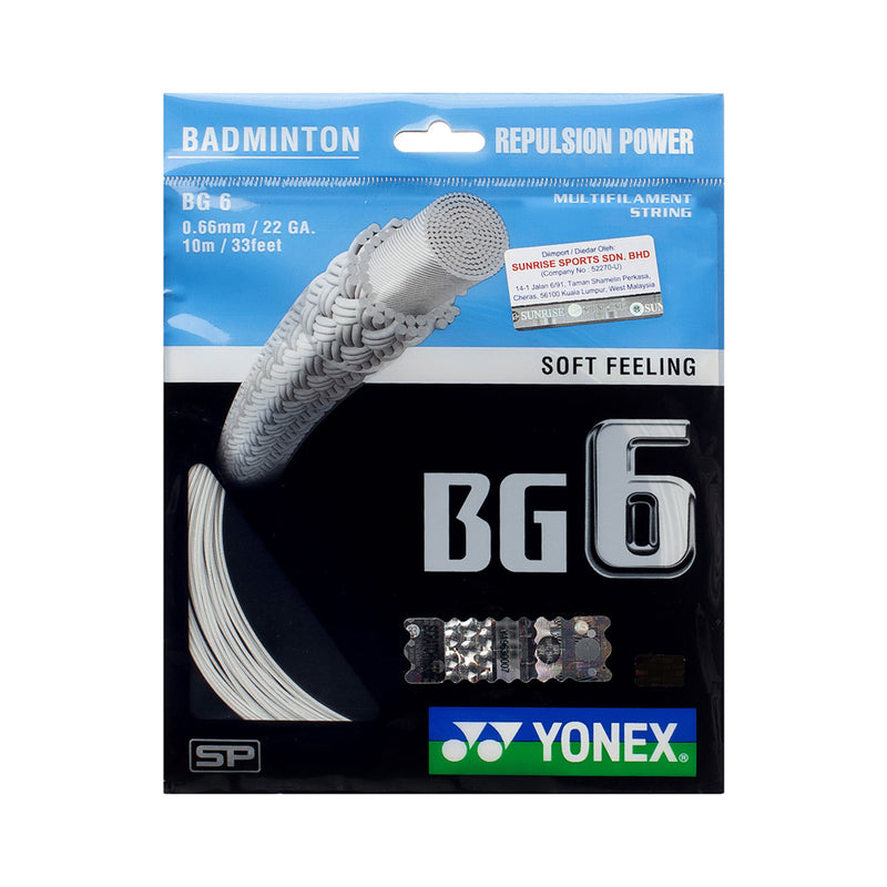 Yonex Badminton Strings BG-6