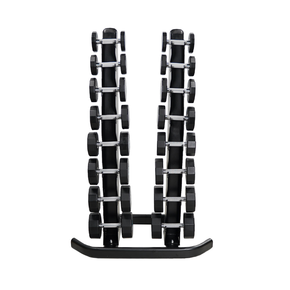 Stretch And Set Rack Element Fitness Weight Set Dumbbells + Vertical Rack 180kg – Chris Sports