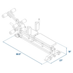 Force USA C10 All-In-One Trainer + Sliding Bench