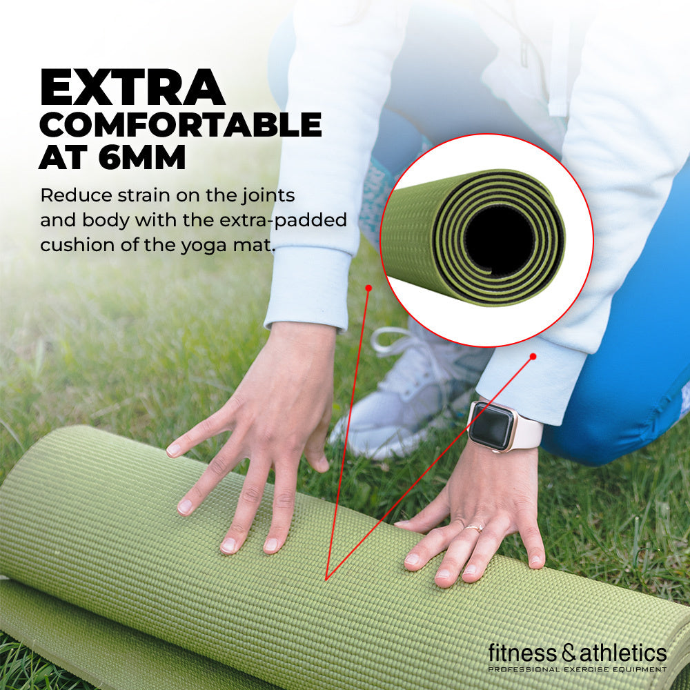 Fitness & Athletics Premium Yoga Mat - 6mm – Chris Sports