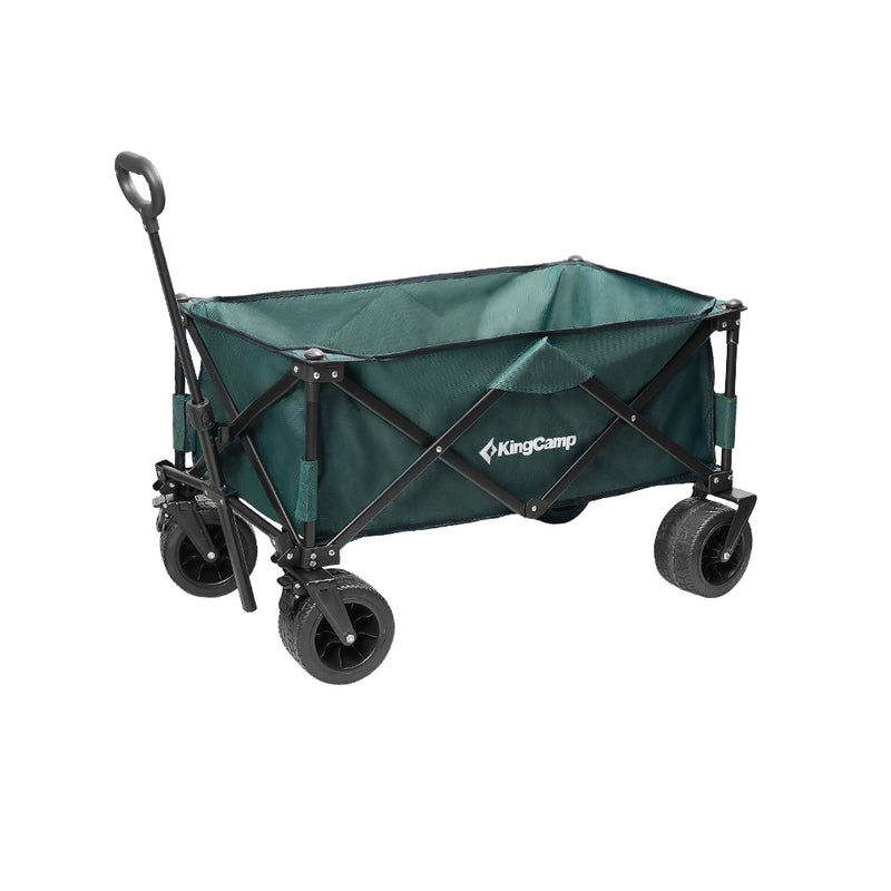 trolleys for camping KingCamp Folding Beach Cart Camping Trolley – Chris Sports