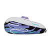Kawasaki badminton racket case with colorful design on a white background