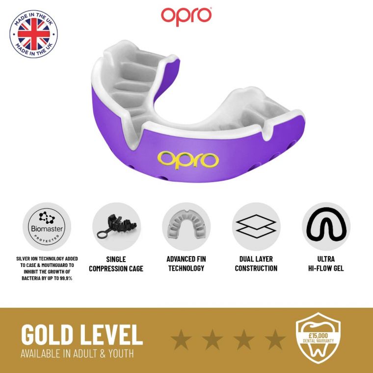 Opro Mouthguard Self-fit Gen5 Gold – Chris Sports