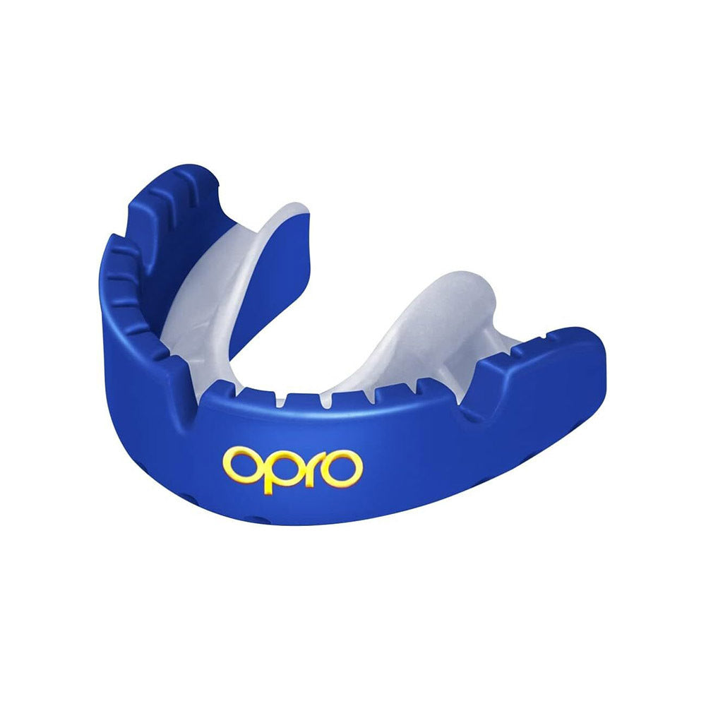 Opro Mouthguard Self-fit Gen5 Dark Blue Pearl Braces