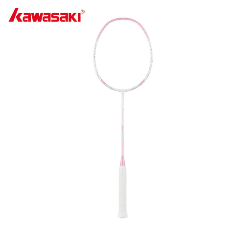 Mizuno Badminton Racket ホワイト/ピンク Mizuno Altius 02 Solear (White/Coral) - JoyBadminton