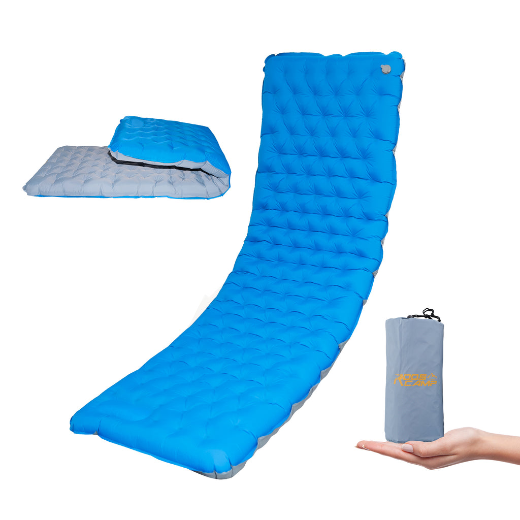 Roospad Elite Sleeping Pad - Blue & Grey