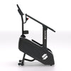 Black exercise bike with 'Stepper' branding on a white background