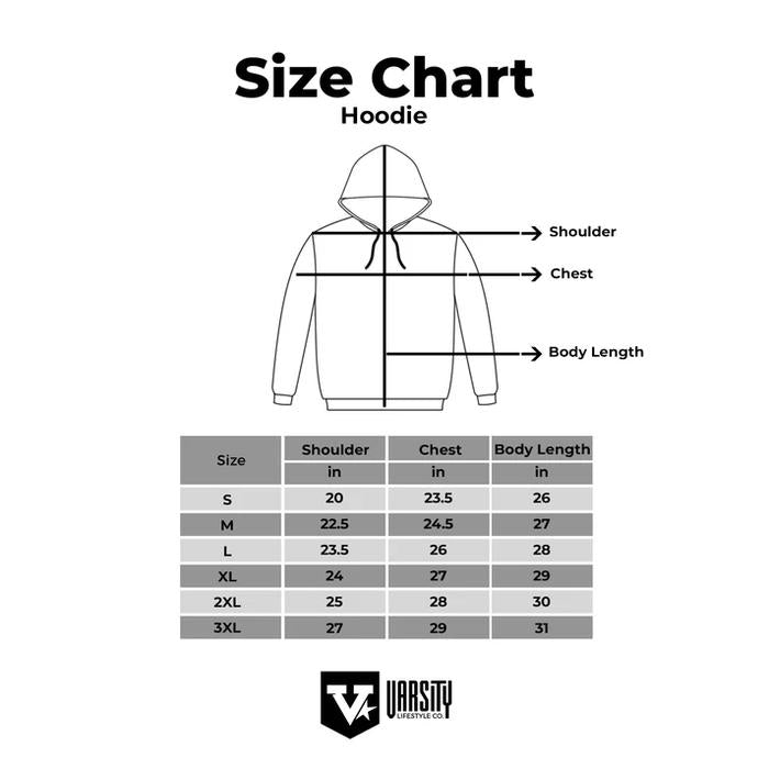 Unisex Hoodie Size Chart AS Colour 5161 Size Chart Size Chart For