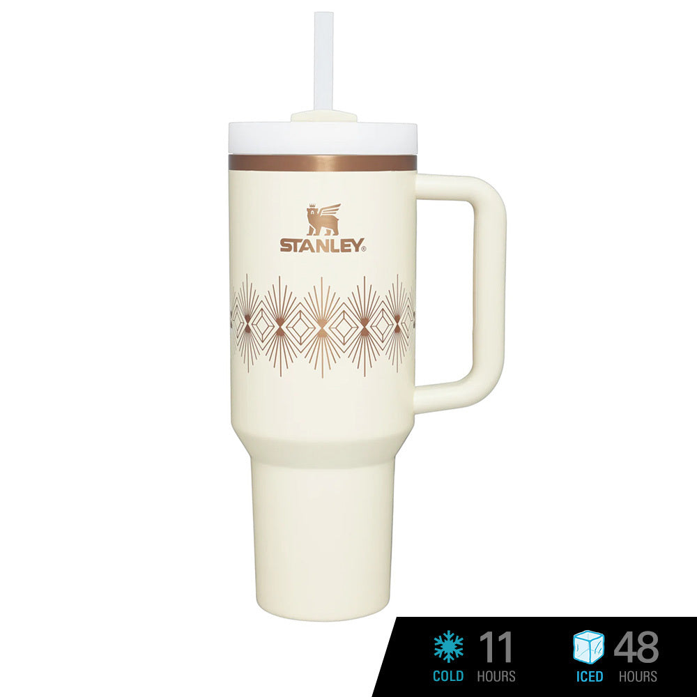 Stanley The 40oz Quencher H2.0 Flowstate™ Tumbler in Cream Tonal