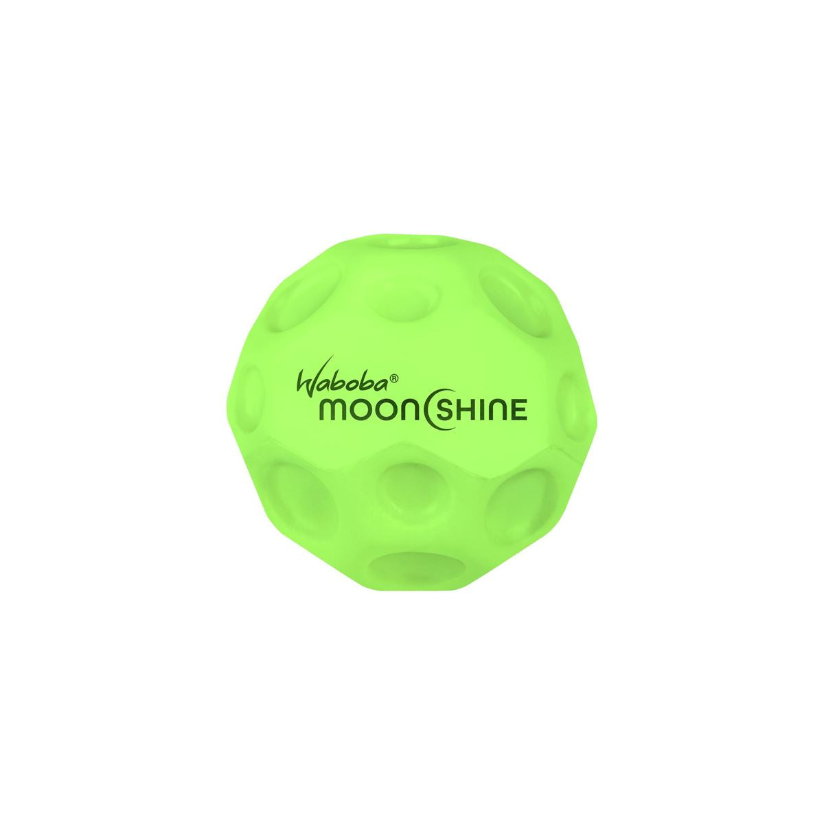 Waboba Moonshine Ball - Balle Hyper Rebondissante Lumineuse Glow In The Dark Pour Jeux De Nuit