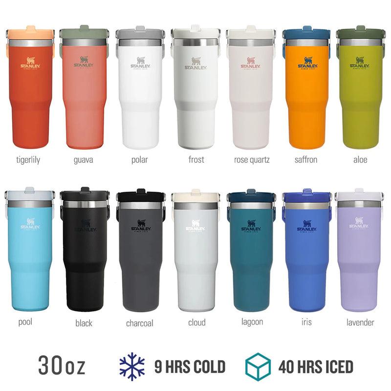 stanley 30 oz ice flow tumbler lavender Stanley IceFlow™ Flip Straw Tumbler 20oz