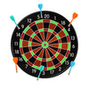 Shot Game Magnetic Dartboard - Size 18 Indoor & Outdoor Darts for Kids, Family & Party Fun