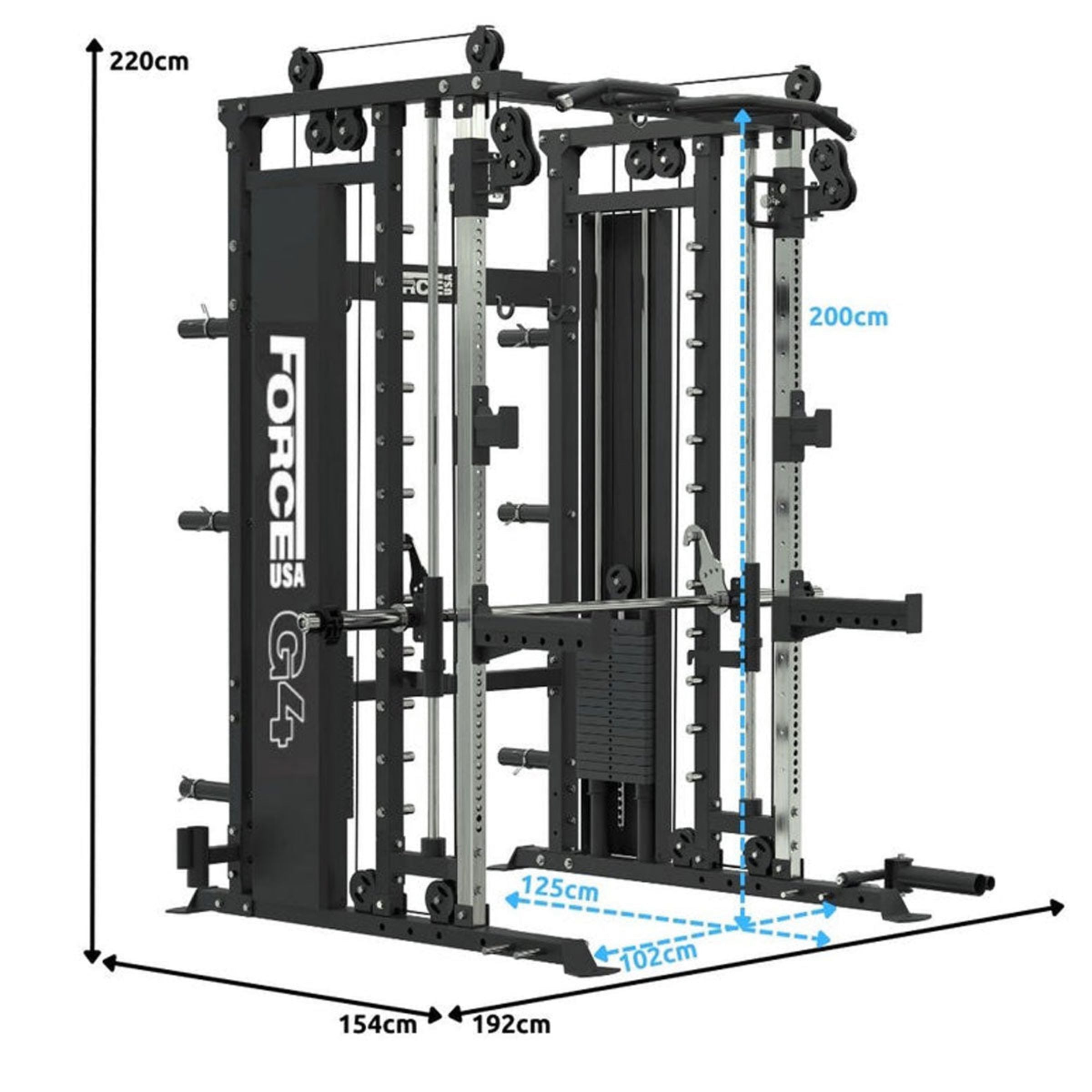 Force USA G4 All-In-One Trainer Power Rack Multi-Gym | Chris Sports ...
