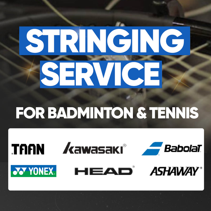 Stringing Service for Badminton and Tennis Rackets