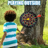 Shot Game Magnetic Dartboard - Size 18 Indoor & Outdoor Darts for Kids, Family & Party Fun