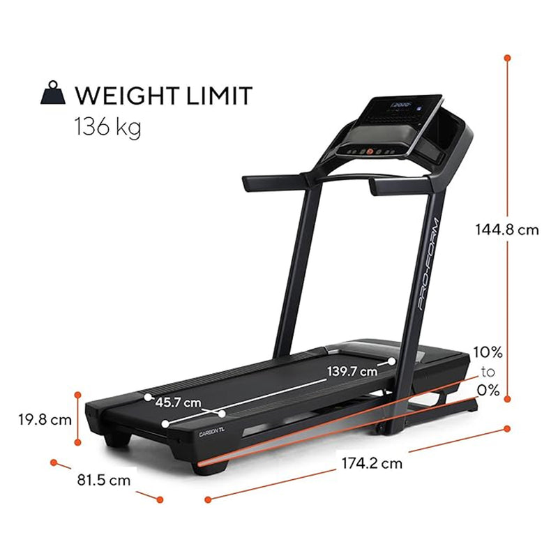 ProForm Carbon TL Treadmill - Main Image