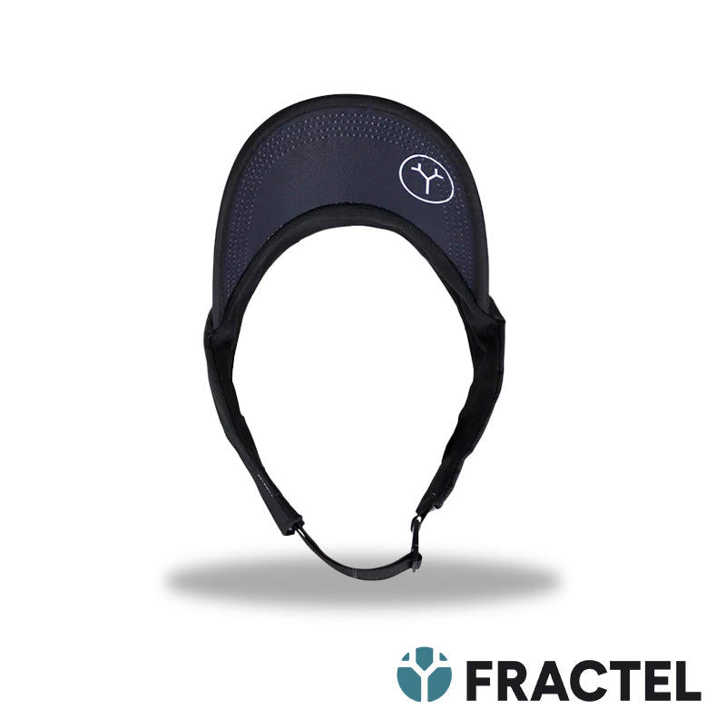 Fractel V-Series JET Comfortable and Durable Unisex Visor for Running, Tennis, Hiking and Gym Exercises