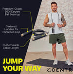 Centr Jump Rope for your Cardio Endurance Workouts Durable and Lightweight