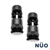 Nuobell 32kg Adjustable Dumbbell with Rack Non Slip Pair Dumbbells