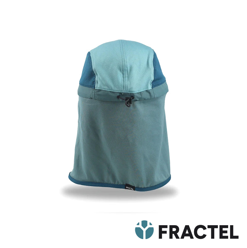 Fractel L-Series VERTEX Comfortable and Durable Unisex Legionnaire Cap for Running, Cycling, Hiking and Gym Exercises