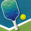 Pickleball Paddle Fiberglass  – Lightweight Honeycomb Core with Hand-Wrapped Grip