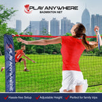 Play Anywhere Badminton Portable Net Singles Doubles