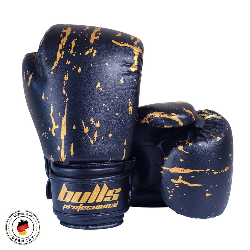 Bulls Professional Action Boxing Gloves Black/Black – Chris Sports