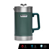 Stanley Classic Vacuum Insulated Coffee Press 48 oz. (Hammertone Green)