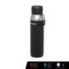 Stanley Master Vacuum Water Bottle with QuadVac Technology Vacuum Flask/Insulated Water Bottle 36 oz. (Foundry Black)