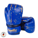 Bulls Professional Action Boxing Gloves - Blue/Black