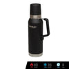 Stanley Master Vacuum Bottle with QuadVac Technology Vacuum Flask/Insulated Water Bottle 1.4 qt./1.3 l (Foundry Black)