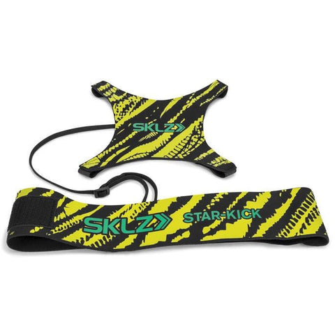 SKLZ Star-Kick – Entraîneur De Foot Solo Réglable, Sans Les Mains, Pour Tirs, Passes, Jonglerie – Compatible Ballons Tailles 3,4,5