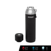 Stanley Master Vacuum Water Bottle with QuadVac Technology Vacuum Flask/Insulated Water Bottle 36 oz. (Foundry Black)
