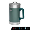 Stanley Classic Vacuum Insulated Coffee Press 48 oz. (Hammertone Green)