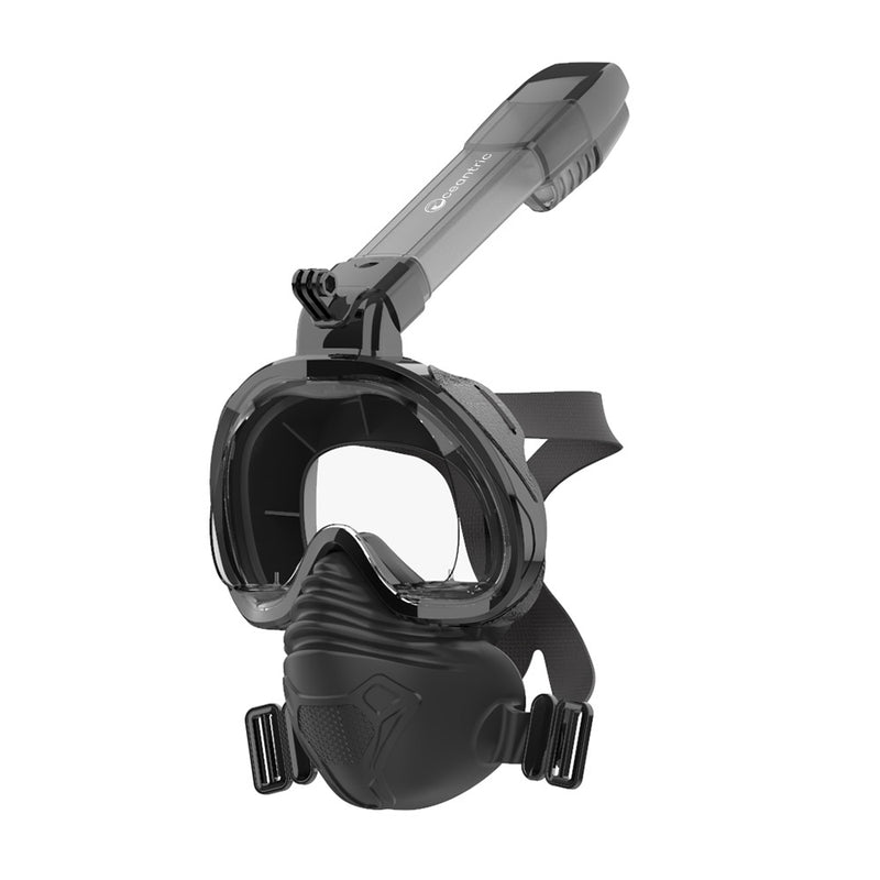 orca goggle mask Oceantric Adult Premium Full Face Snorkeling Mask