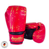 Bulls Professional Action Boxing Gloves - Red/Black