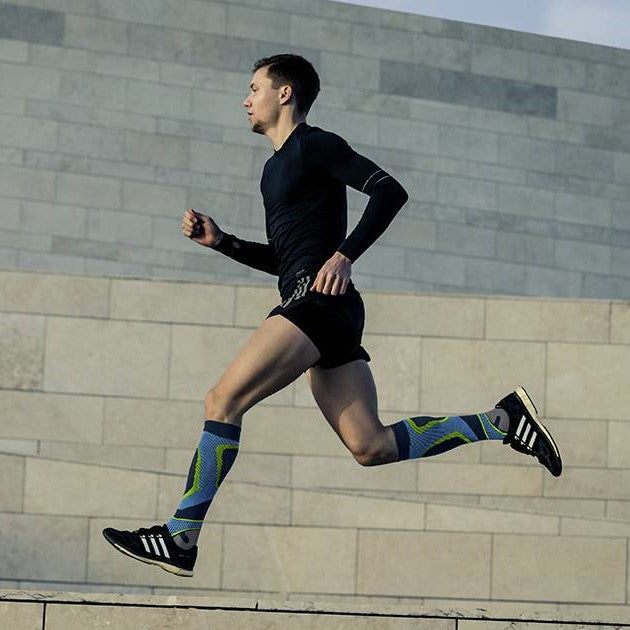 Bauerfeind Men's Run Performance Compression Socks - Full