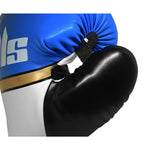 Bulls Professional Classic Boxing Gloves - Blue/White