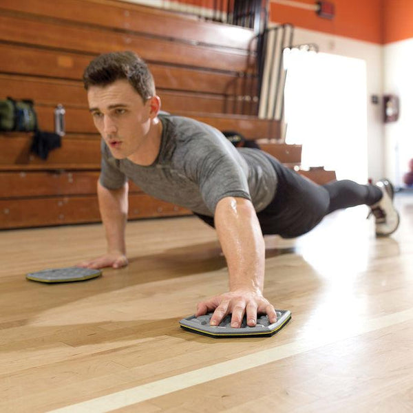 SKLZ Court Slidez - Non-Marking Core Stability Discs Exercise Sliders ...