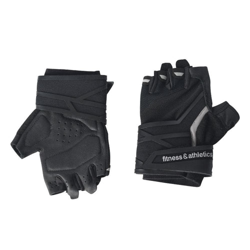 Fitness & Athletics Wrist Wrapped Gym Gloves
